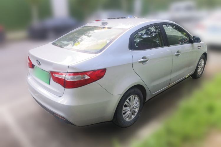 Used Kia K2 2012 Sedan 1.4L MT GLS Commemorative Edition Rear Right 45 Deg