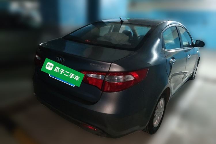 Used Kia K2 2012 Sedan 1.4L MT GLS Commemorative Edition Rear Right 45 Deg