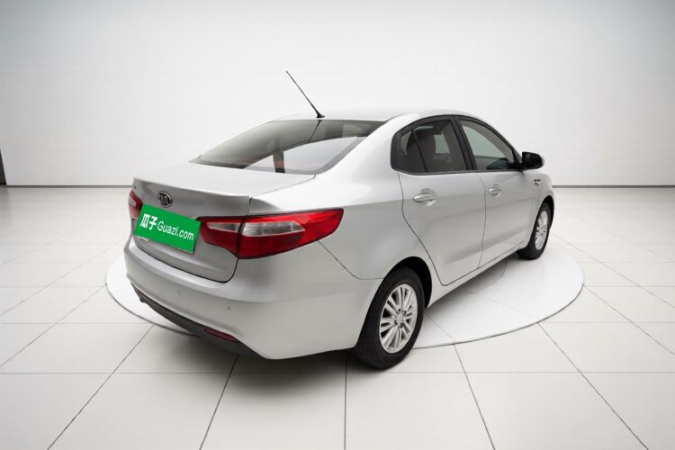 Used Kia K2 2012 Sedan 1.4L Automatic GLS Commemorative Edition Rear Right 45 Deg