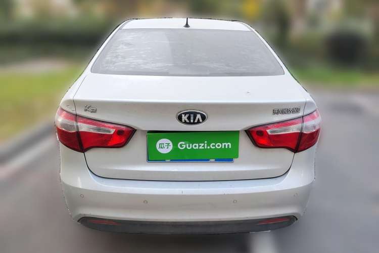 Used Kia K2 2012 Sedan 1.4L Automatic GLS Commemorative Edition Rear