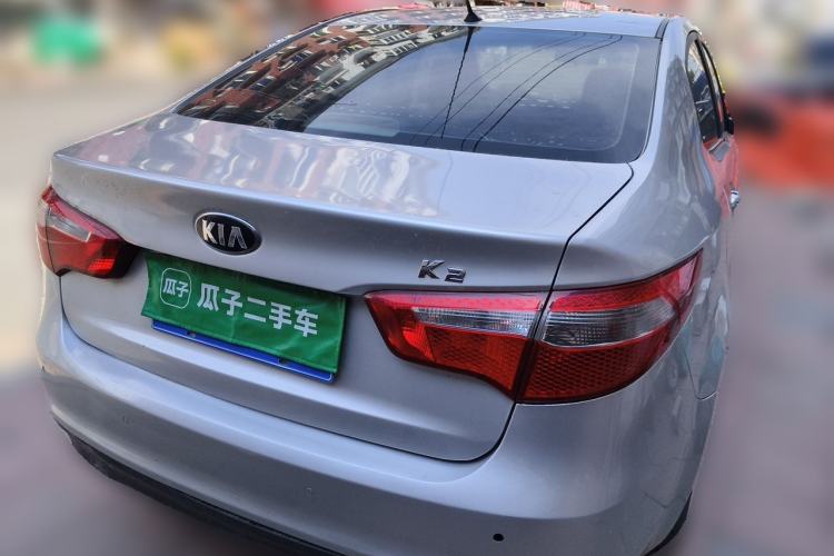 Used Kia K2 2012 Sedan 1.4L MT GLS Commemorative Edition Rear