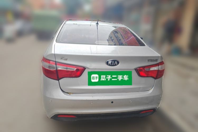Used Kia K2 2012 Sedan 1.4L Automatic GLS Commemorative Edition Rear