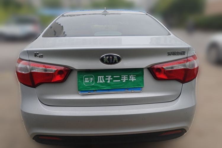 Used Kia K2 2012 Sedan 1.4L MT GLS Commemorative Edition Rear