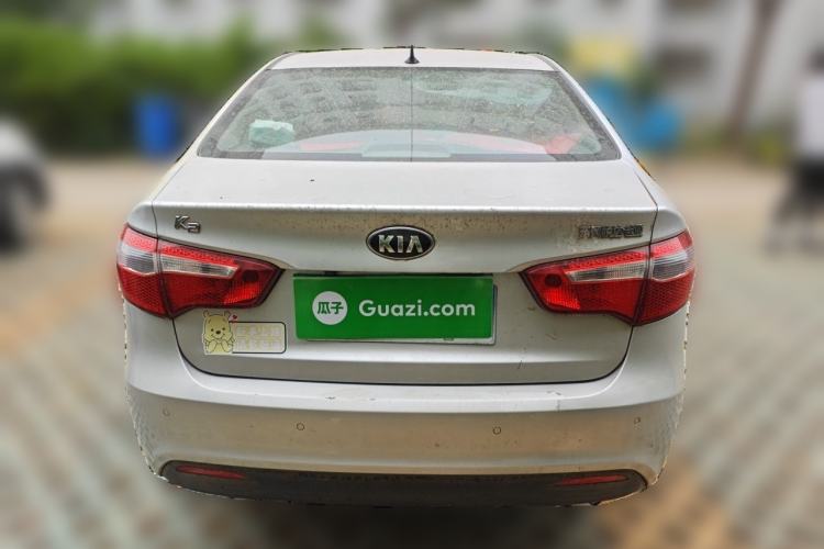 Used Kia K2 2012 Sedan 1.4L Automatic GLS Commemorative Edition Rear