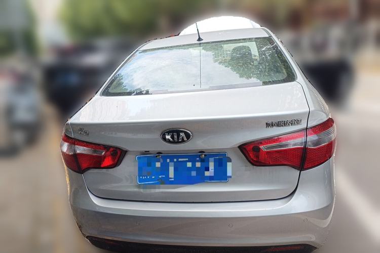 Used Kia K2 2012 Sedan 1.4L AT TOP Anniversary Edition Trunk