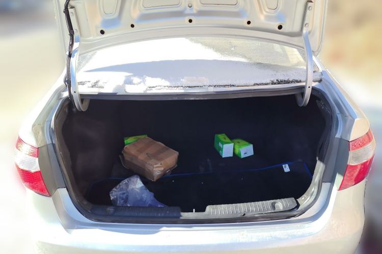 Used Kia K2 2012 Sedan 1.4L Automatic GLS Commemorative Edition Trunk