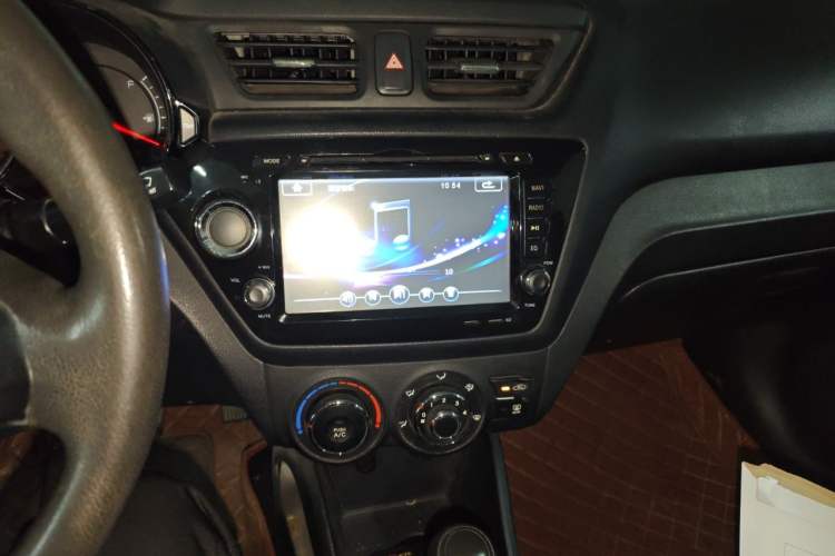 Used Kia K2 2012 Sedan 1.4L Automatic GLS Commemorative Edition Audio And AC Panel