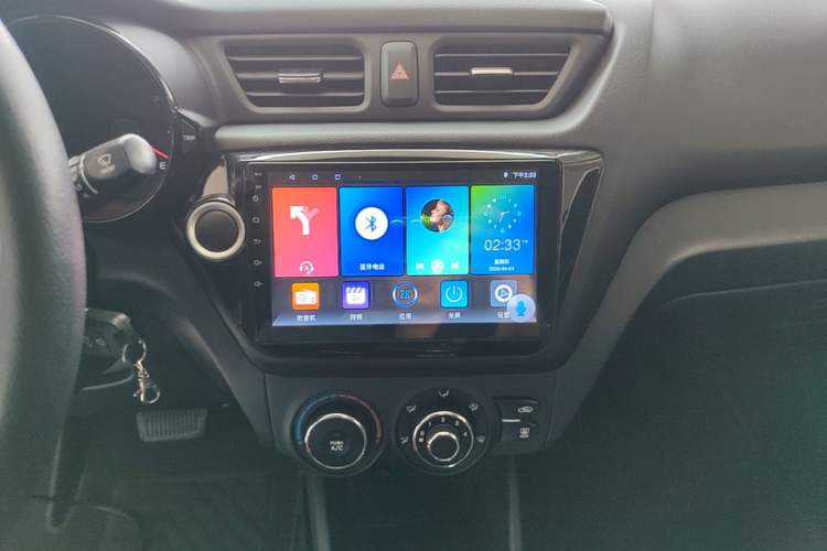 Used Kia K2 2012 Sedan 1.4L Automatic GLS Commemorative Edition Audio And AC Panel