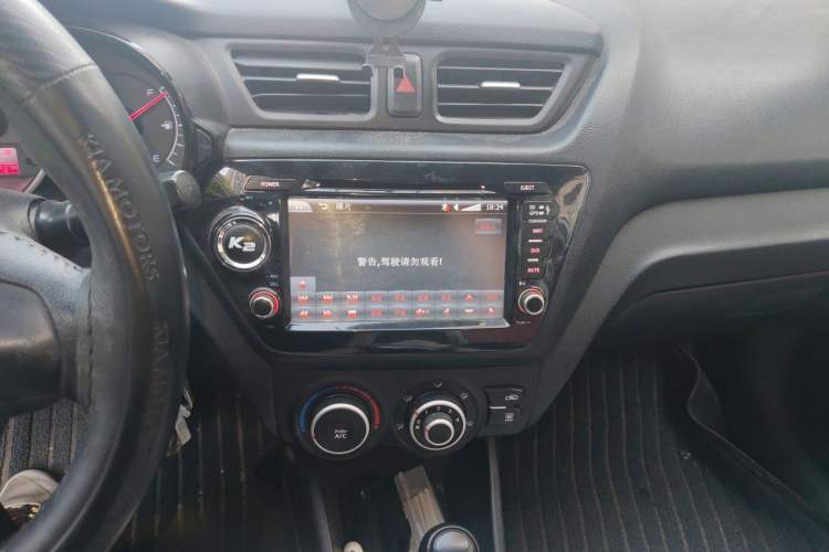 Used Kia K2 2012 Sedan 1.4L Automatic GLS Commemorative Edition Audio And AC Panel