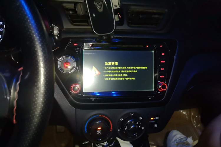 Used Kia K2 2012 Sedan 1.6L Automatic Transmission Premium Commemorative Edition Audio And AC Panel