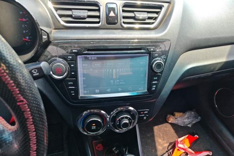 Used Kia K2 2012 Sedan 1.6L Automatic Transmission Premium Commemorative Edition Audio And AC Panel