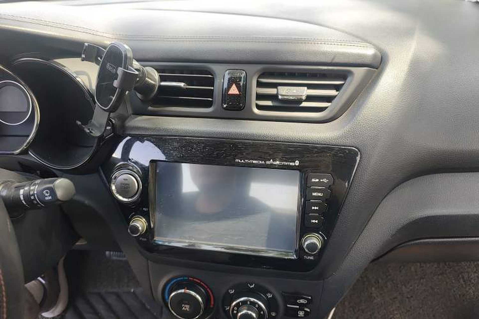 Used Kia K2 2012 Sedan 1.6L Automatic Transmission Premium Commemorative Edition Audio And AC Panel