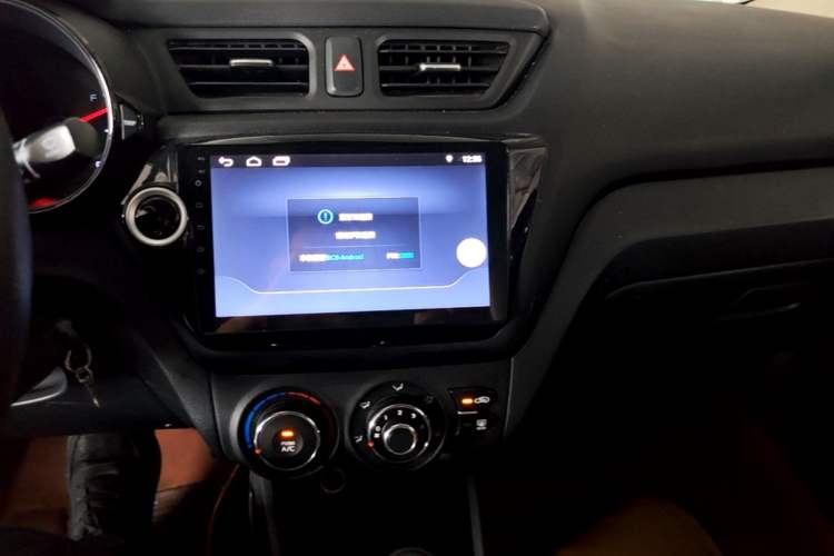 Used Kia K2 2012 Sedan 1.4L Automatic GLS Commemorative Edition Audio And AC Panel