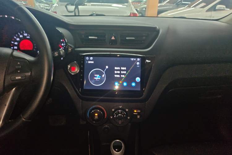 Used Kia K2 2012 Sedan 1.6L Automatic Transmission Premium Commemorative Edition Audio And AC Panel