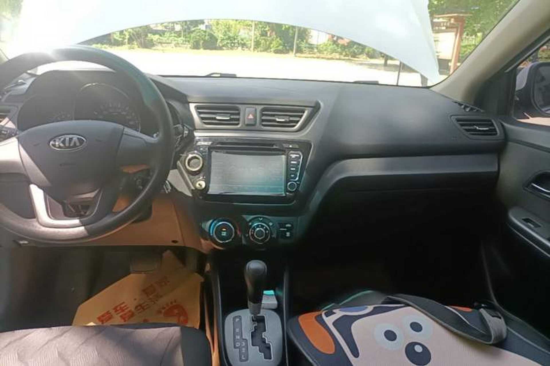 Used Kia K2 2012 Sedan 1.4L Automatic GLS Commemorative Edition Audio And AC Panel