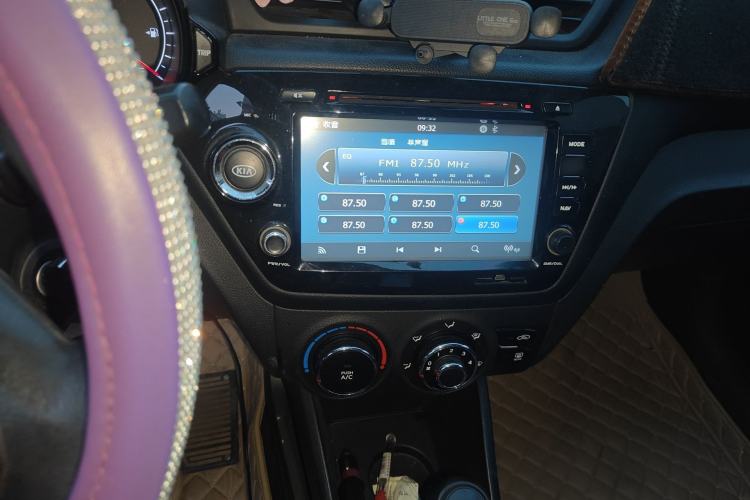 Used Kia K2 2012 Sedan 1.4L Automatic GLS Commemorative Edition Audio And AC Panel