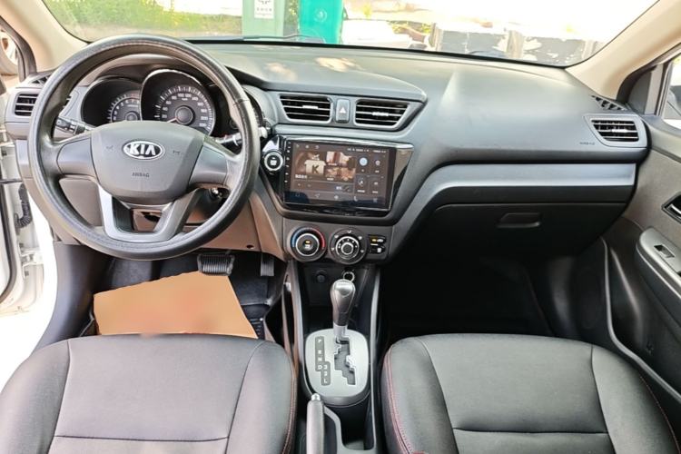 Used Kia K2 2012 Sedan 1.4L Automatic GLS Commemorative Edition Center Console