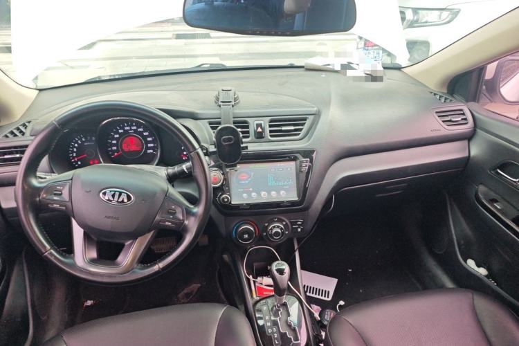 Used Kia K2 2012 Sedan 1.6L Automatic Transmission Premium Commemorative Edition Center Console
