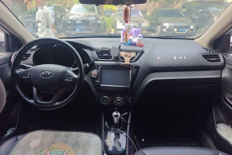 Used Kia K2 2012 Sedan 1.6L Automatic Transmission Premium Commemorative Edition Center Console