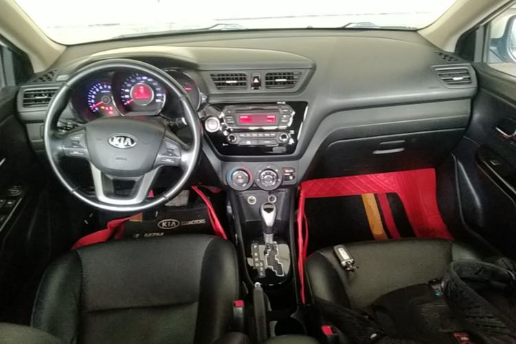 Used Kia K2 2012 Sedan 1.6L Automatic Transmission Premium Commemorative Edition Center Console