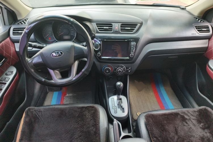 Used Kia K2 2012 Sedan 1.4L Automatic GLS Commemorative Edition Center Console