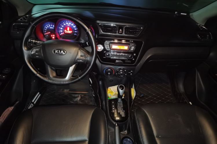 Used Kia K2 2012 Sedan 1.6L Automatic Transmission Premium Commemorative Edition Center Console