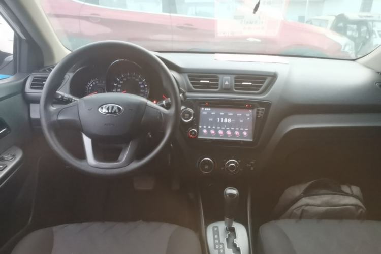 Used Kia K2 2012 Sedan 1.4L Automatic GLS Commemorative Edition Center Console