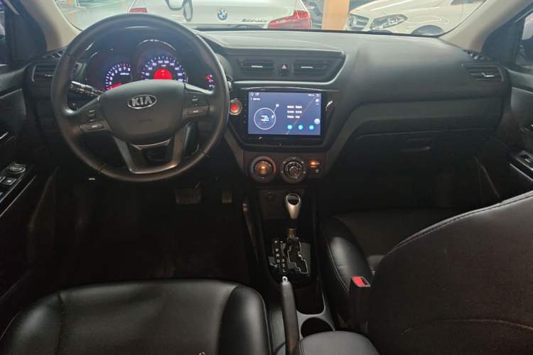 Used Kia K2 2012 Sedan 1.6L Automatic Transmission Premium Commemorative Edition Center Console