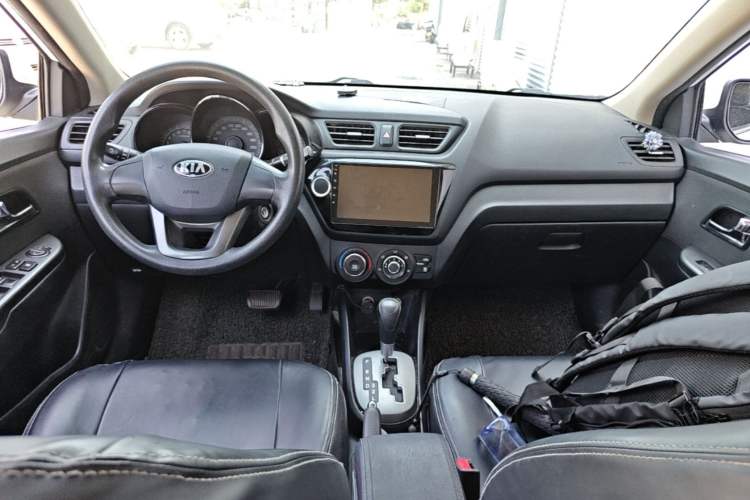 Used Kia K2 2012 Sedan 1.4L Automatic GLS Commemorative Edition Center Console