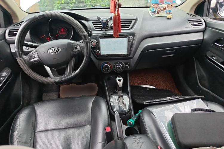 Used Kia K2 2012 Sedan 1.6L Automatic Transmission Premium Commemorative Edition Center Console