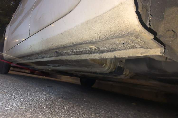 Used Kia K2 2012 Sedan 1.4L MT GLS Commemorative Edition Chassis Rear Left