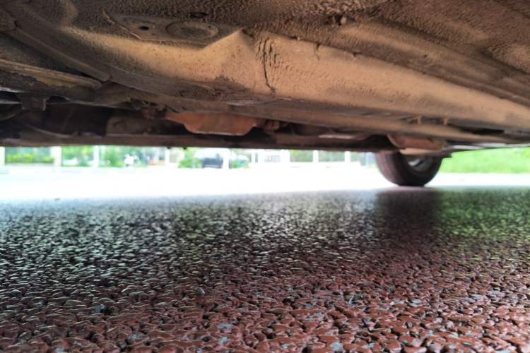 Used Kia K2 2012 Sedan 1.4L AT TOP Anniversary Edition Chassis Rear Left