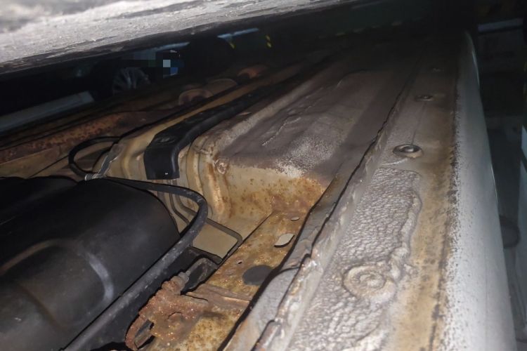 Used Kia K2 2012 Sedan 1.4L Automatic GLS Commemorative Edition Chassis Rear Left