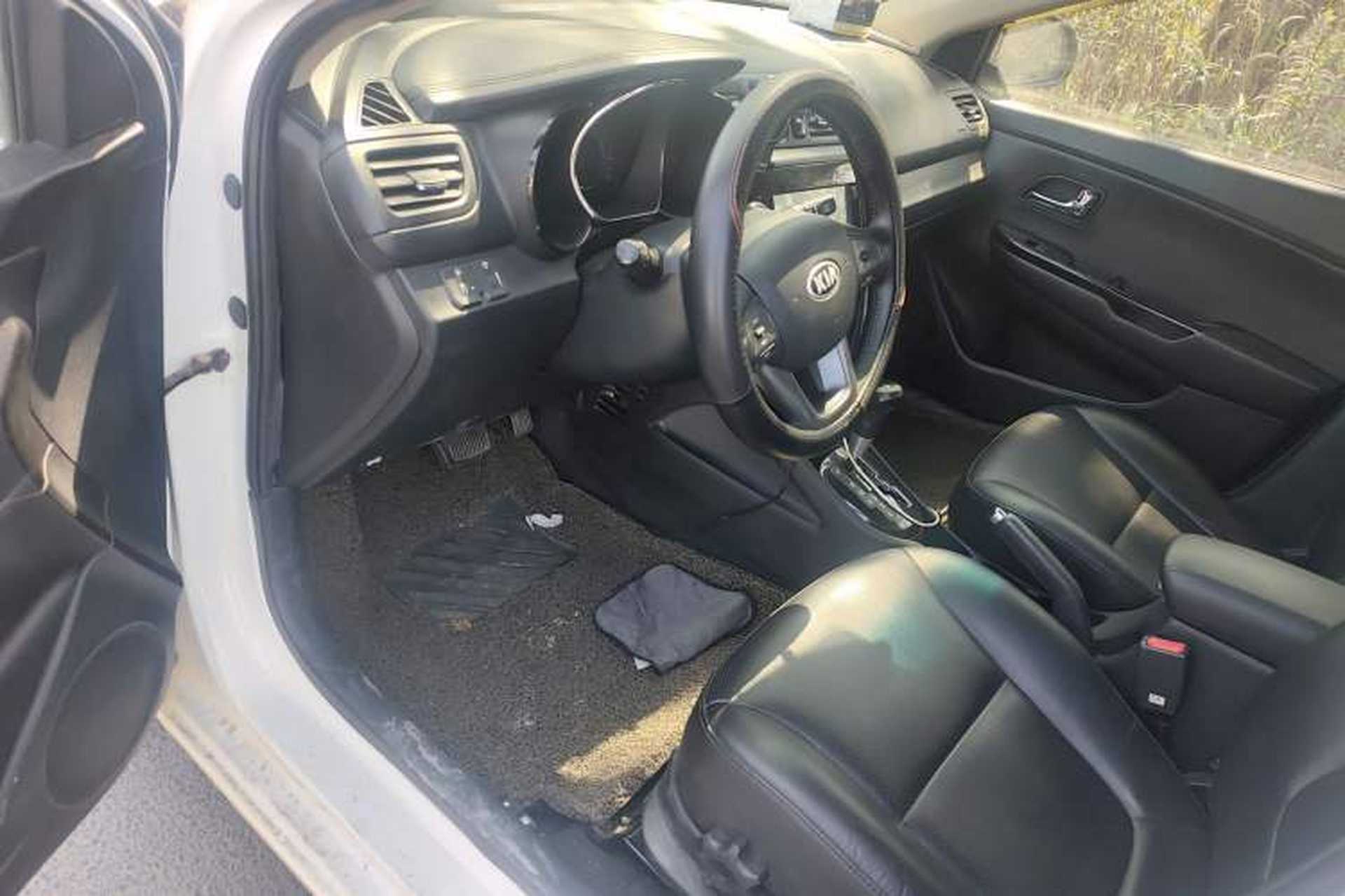 Used Kia K2 2012 Sedan 1.6L Automatic Transmission Premium Commemorative Edition Driver Seat