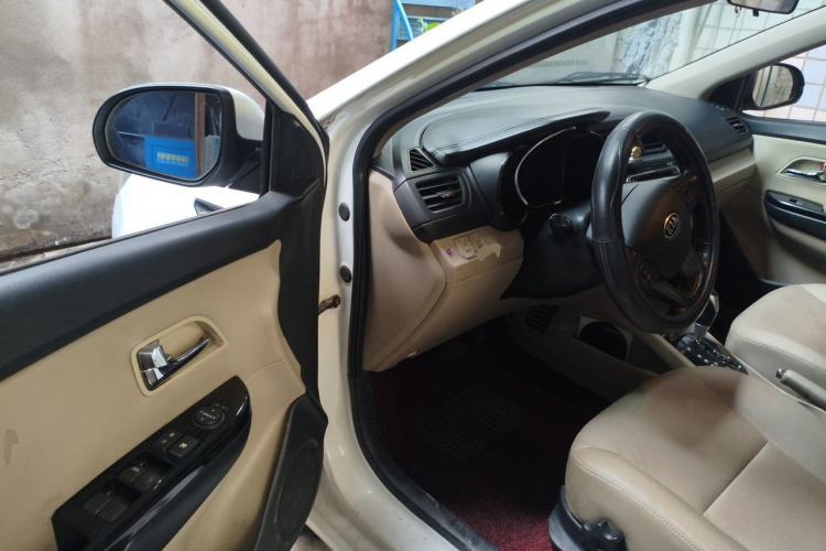Used Kia K2 2012 Sedan 1.6L Automatic Transmission Premium Commemorative Edition Driver Seat