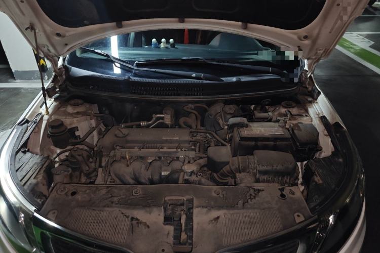 Used Kia K2 2012 Sedan 1.4L MT GLS Commemorative Edition Engine Bay
