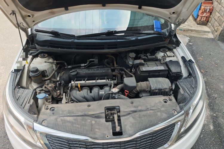 Used Kia K2 2012 Sedan 1.4L Automatic GLS Commemorative Edition Engine Bay