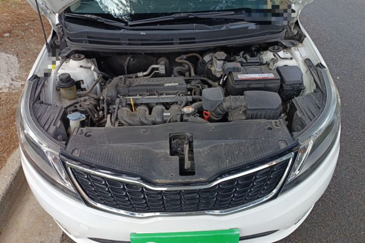 Used Kia K2 2012 Sedan 1.6L Automatic Transmission Premium Commemorative Edition Engine Bay
