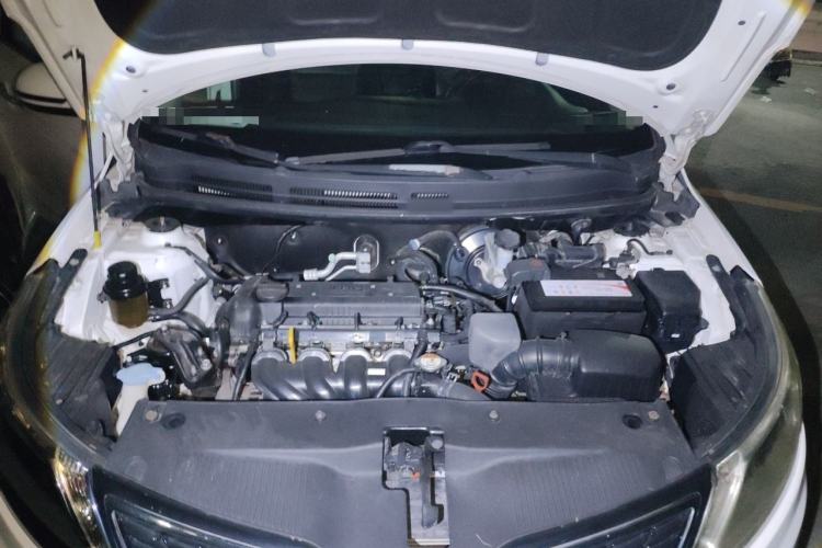 Used Kia K2 2012 Sedan 1.6L Automatic Transmission Premium Commemorative Edition Engine Bay