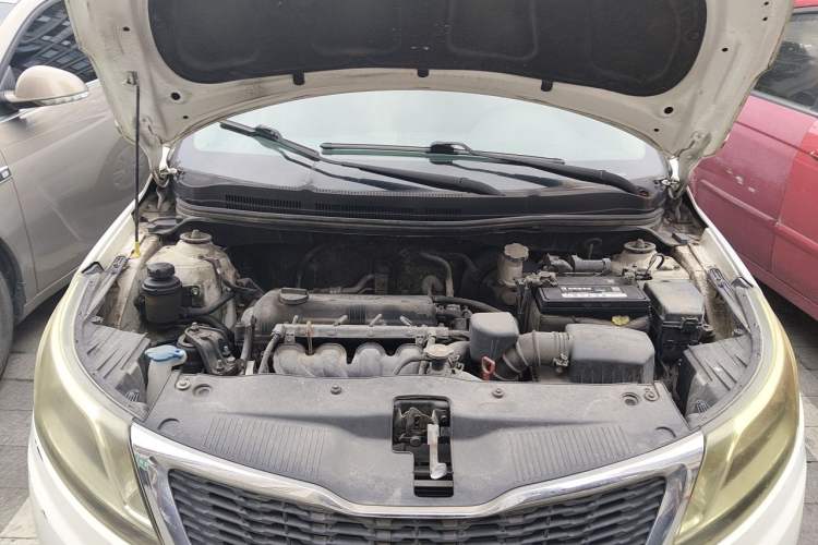 Used Kia K2 2012 Sedan 1.4L Automatic GLS Commemorative Edition Engine Bay