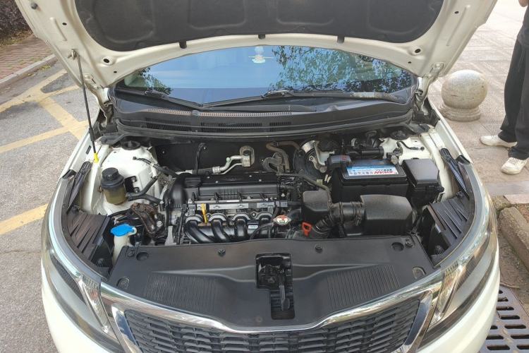 Used Kia K2 2012 Sedan 1.4L Automatic GLS Commemorative Edition Engine Bay
