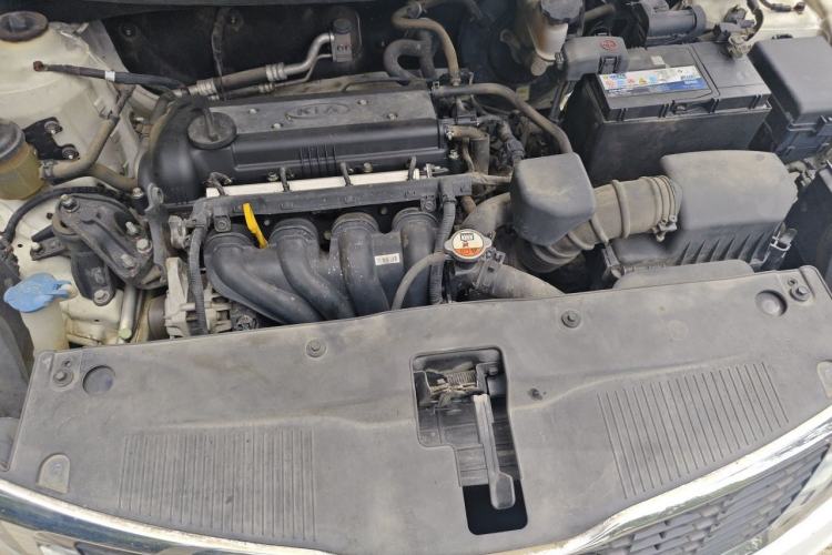 Used Kia K2 2012 Sedan 1.4L MT GLS Commemorative Edition Engine Bay