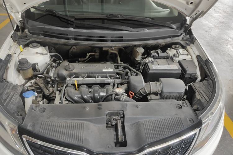 Used Kia K2 2012 Hatchback 1.6L AT Premium Engine Bay