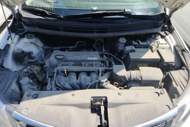 Used Kia K2 2012 Sedan 1.4L Automatic GLS Commemorative Edition Engine Bay