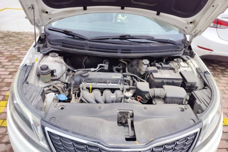 Used Kia K2 2012 Hatchback 1.6L AT Premium Engine Bay