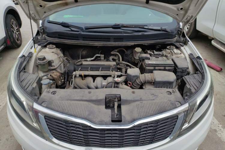 Used Kia K2 2012 Sedan 1.4L Automatic GLS Commemorative Edition Engine Bay
