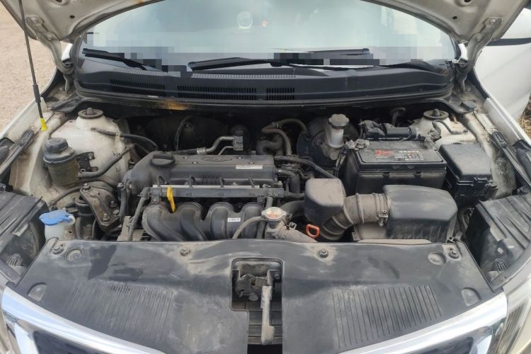 Used Kia K2 2012 Sedan 1.4L Automatic GLS Commemorative Edition Engine Bay