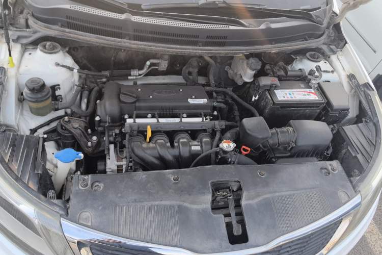 Used Kia K2 2012 Sedan 1.4L Automatic GLS Commemorative Edition Engine Bay