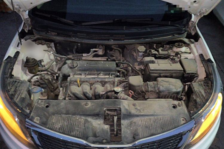 Used Kia K2 2012 Sedan 1.4L Automatic GLS Commemorative Edition Engine Bay