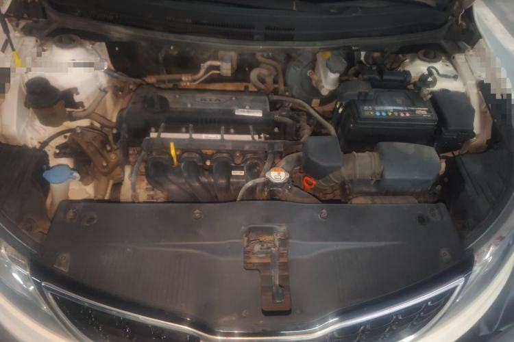 Used Kia K2 2012 Sedan 1.6L Automatic Transmission Premium ECO Commemorative Edition Engine Bay